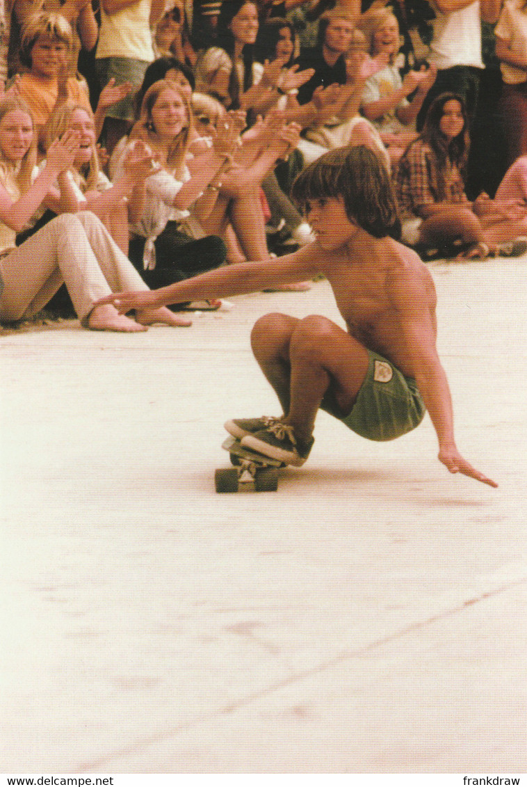 Postcard - Skate Boarding In The Seventies By H. Holland - A Very Good Little One - New - Skateboard