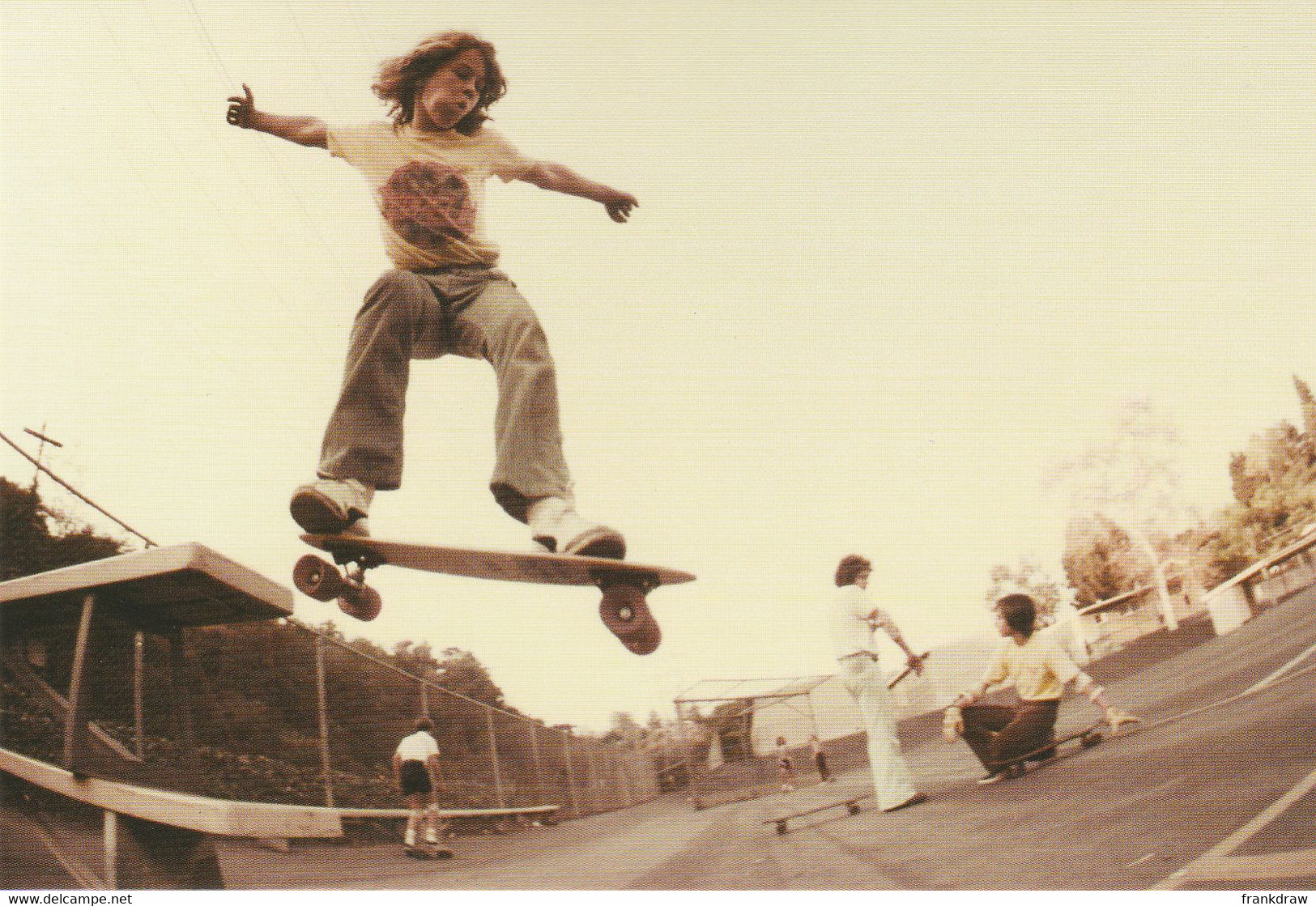 Postcard - Skate Boarding In The Seventies By H. Holland - Air Bourne - New - Skateboard