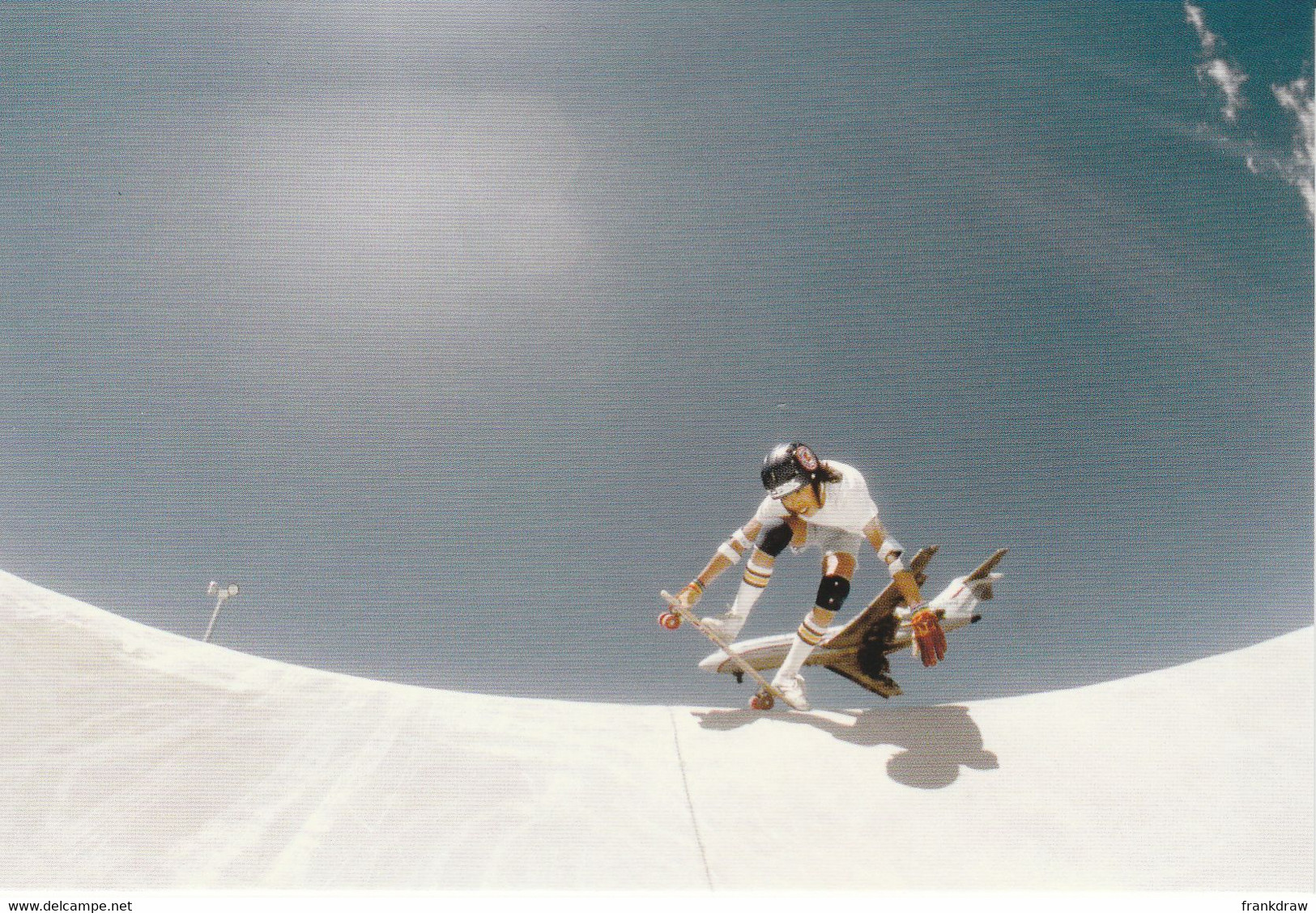 Postcard - Skate Boarding In The Seventies By H. Holland - On The Rim - New - Skateboard