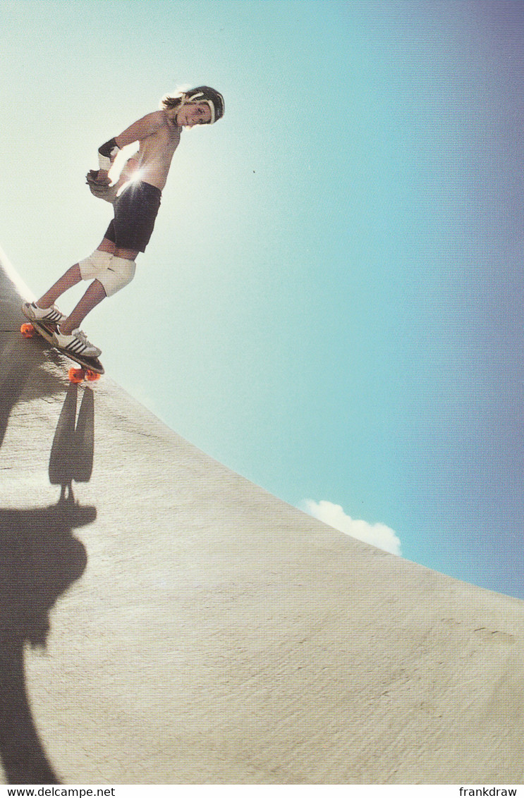 Postcard - Skate Boarding In The Seventies By H. Holland - Hitting The Top - New - Skateboard