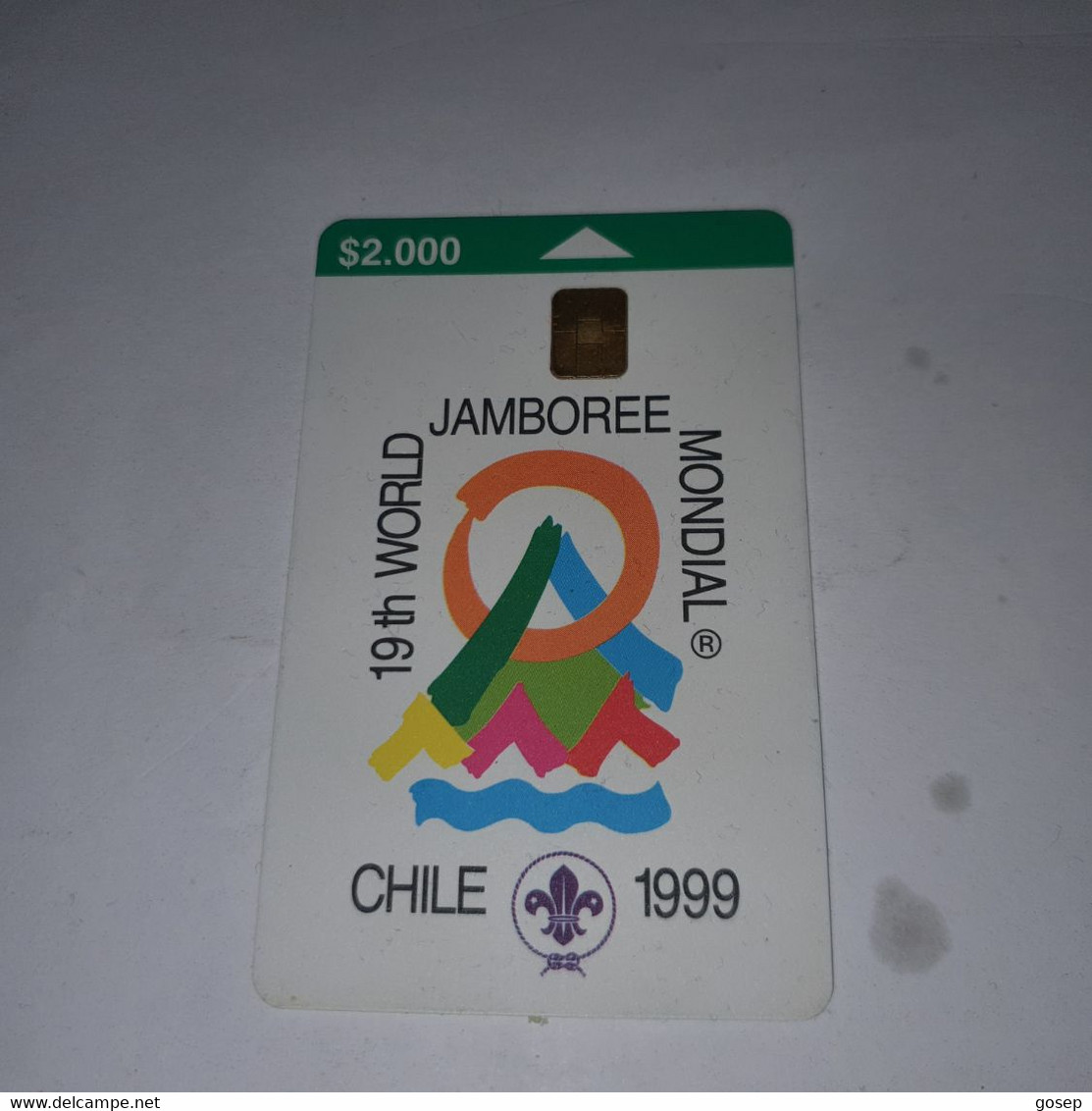 Chile-(cl-ctc-064)-scots-(125)-($2.000)-(2ctca00527995)-(12/98)-(40.000)-used Card+1card Prepiad Free - Chili