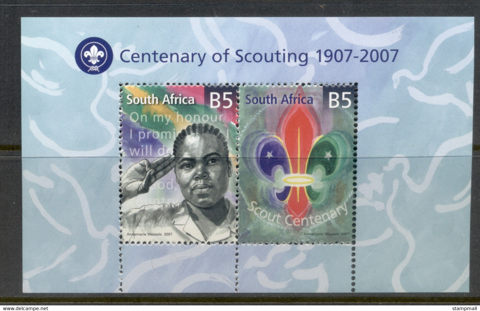 South Africa 2007 Scouting Cent. MS MUH - Andere & Zonder Classificatie