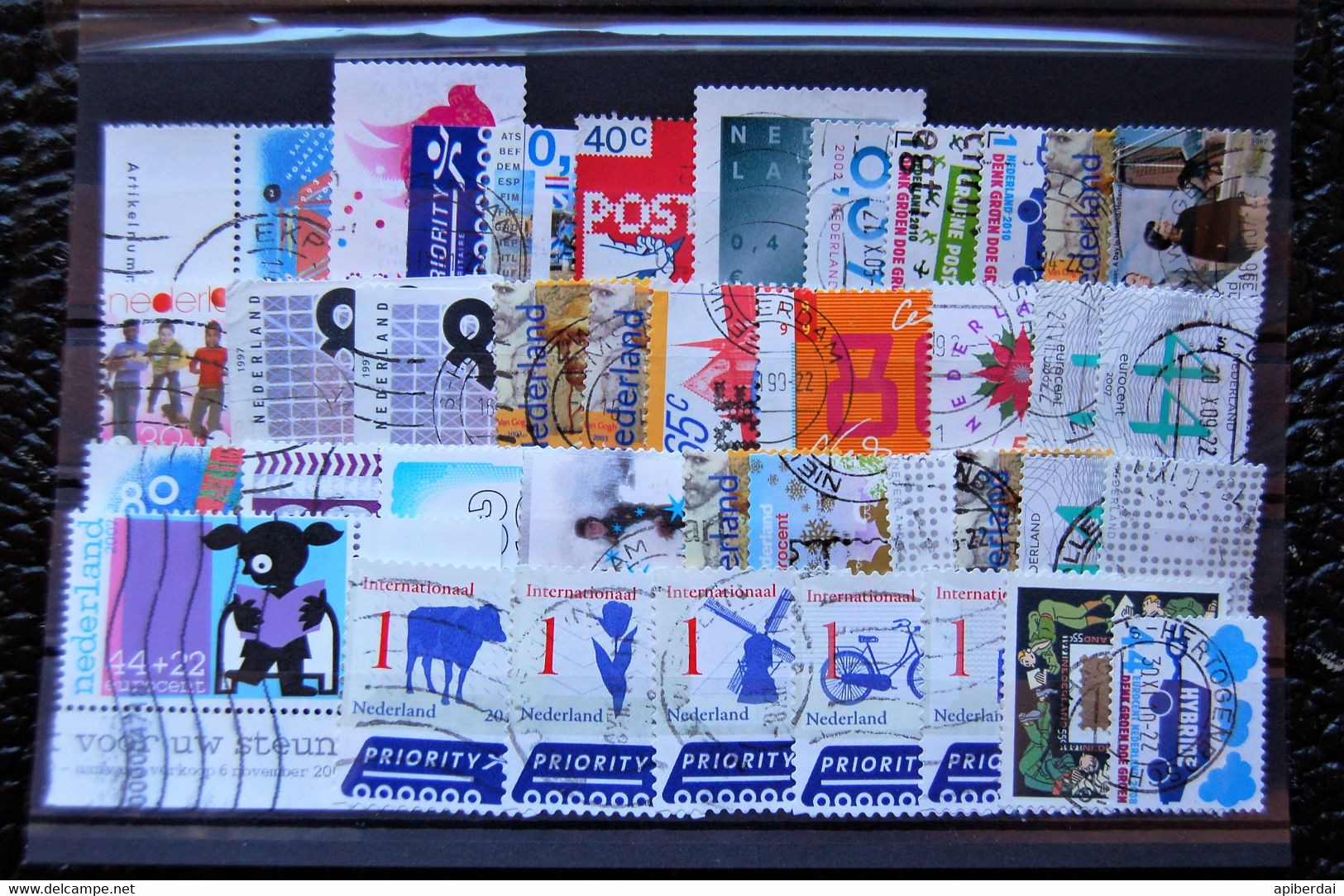 Nederland Pays Bas - Small Batch Of 38 Stamps Used IV - Colecciones Completas