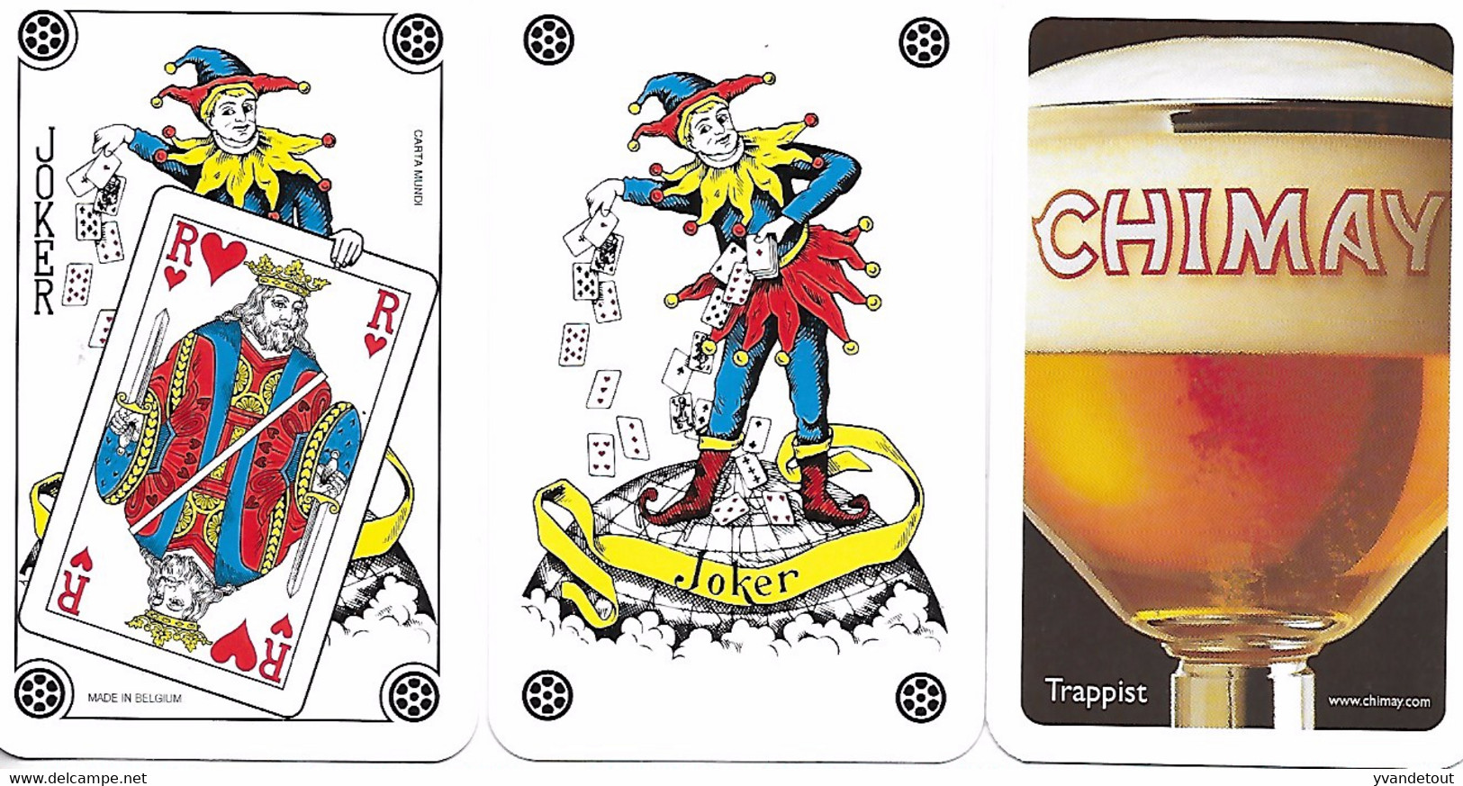 Carte Joker Trappiste Chimay - Other & Unclassified