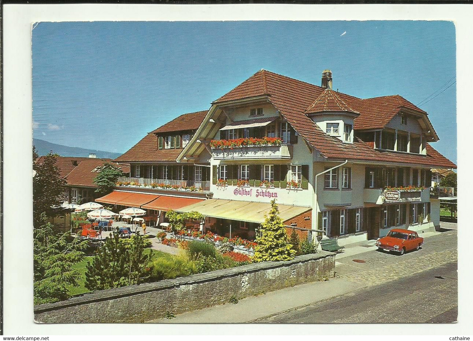 SUISSE . STEFFISBURG / RESTAURANT/ LANDGAFTHOF SCHUBEN   PROPR: H. HAUETER SCHILD - Steffisburg