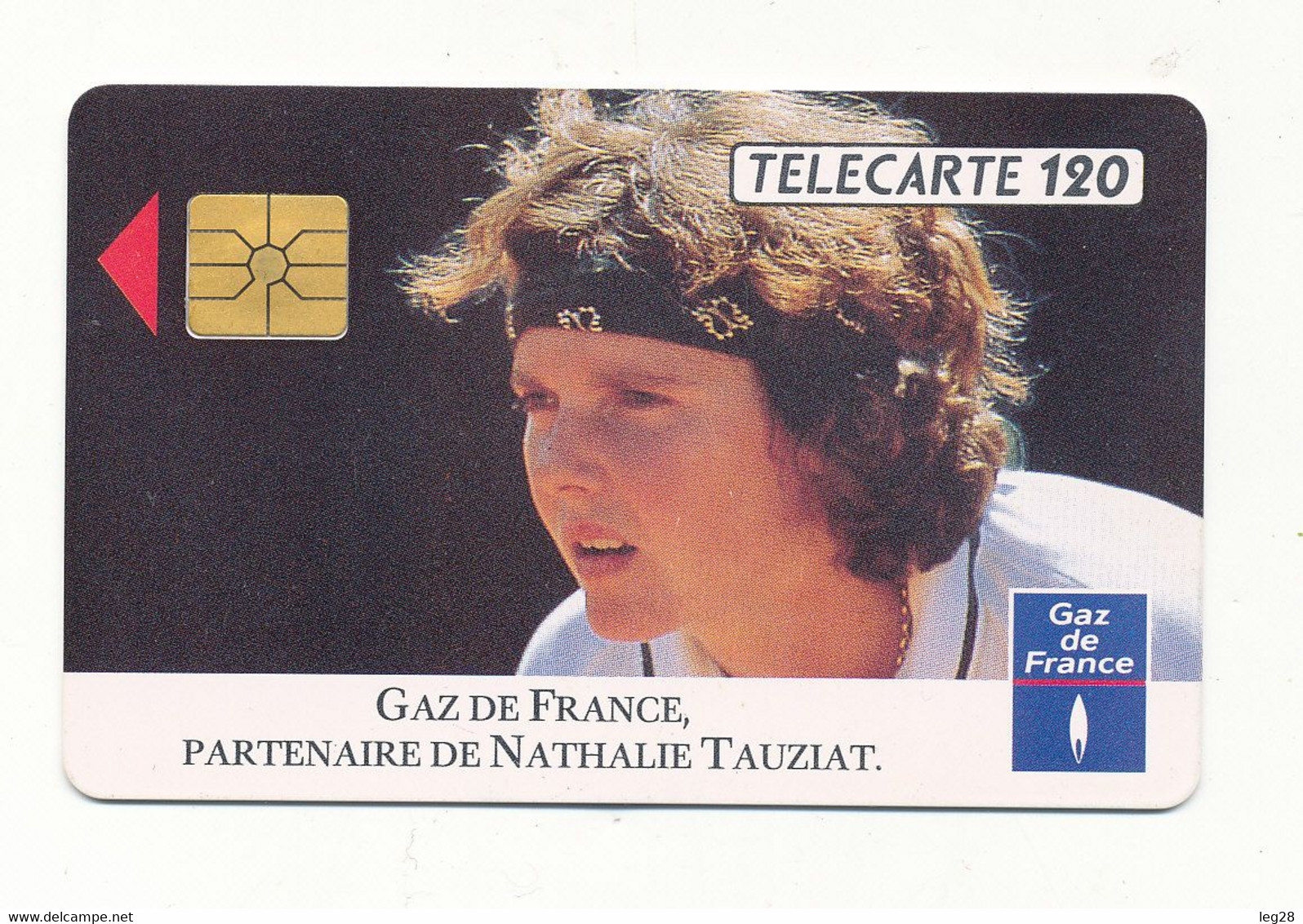 GAZ DE FRANCE  NATHALIE TAUZIAT - 120 Unités 