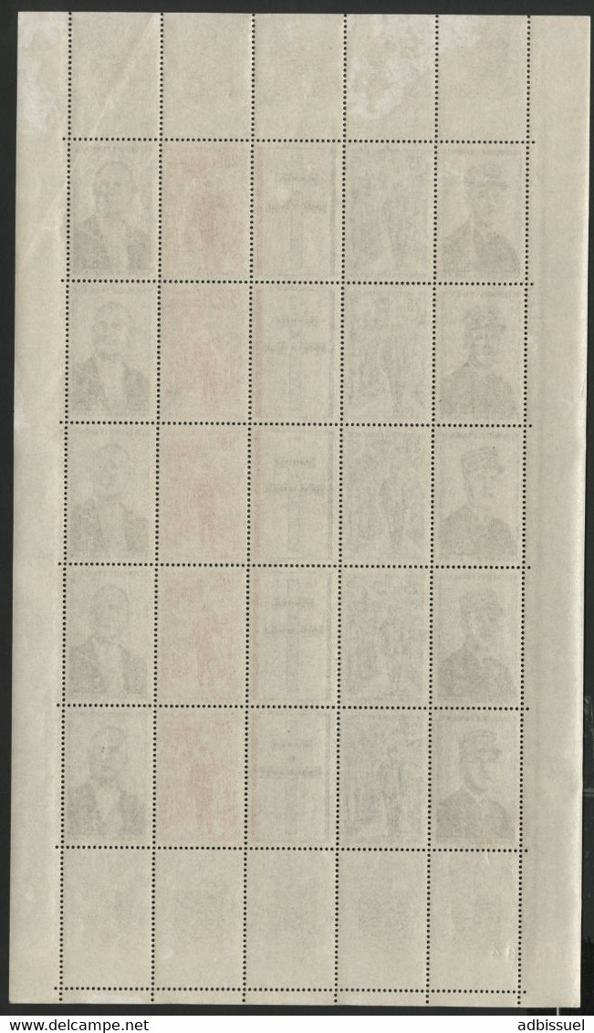 REUNION N° 403A (x5) COTE 55 €. Feuille Entière Neuve * (MH). Voir Description - Unused Stamps