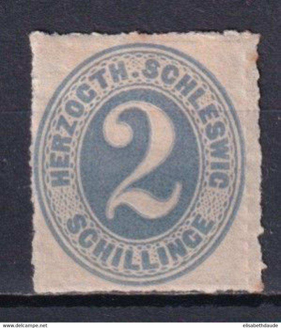 SCHLESWIG HOLSTEIN - YVERT N°22 * MH - COTE = 40 EUR. - Schleswig-Holstein