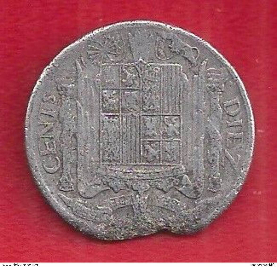 ESPAGNE 10 CENT - 1953.. - 10 Centiemen