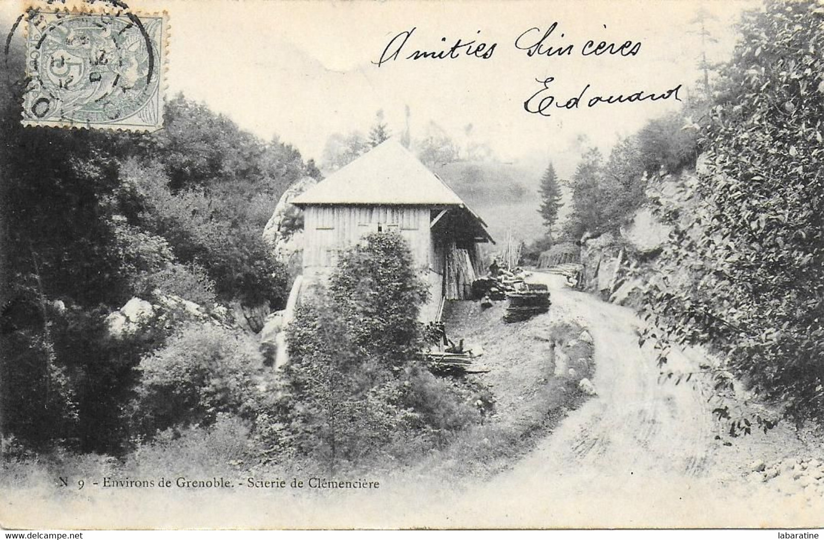 38)    CLEMENCIERE  - Environs De  Grenoble  - Scierie De  Clémencière - Other & Unclassified