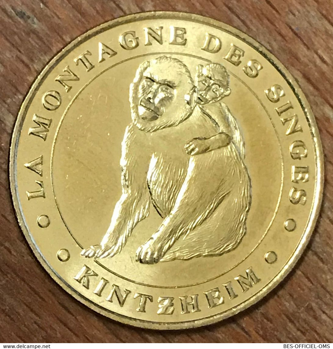 67 KINTZHEIM MONTAGNE DES SINGES MDP 2006 MÉDAILLE SOUVENIR MONNAIE DE PARIS JETON TOURISTIQUE MEDALS COINS TOKENS - 2006