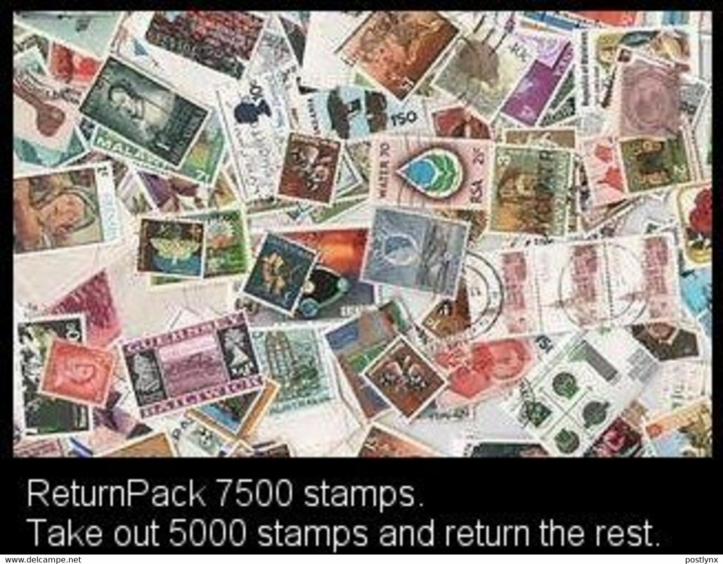 ReturnPack British Commonwealth 7500 STAMPS Off Paper Kiloware MissionBag Take 5000 Stampsreturn The Rest.All For +€15 - Lots & Kiloware (min. 1000 Stück)