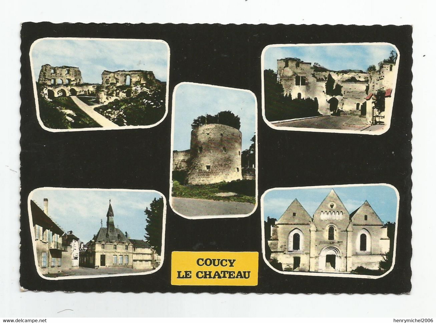 02 Aisne Coucy Le Chateau Multi Vues - Other & Unclassified