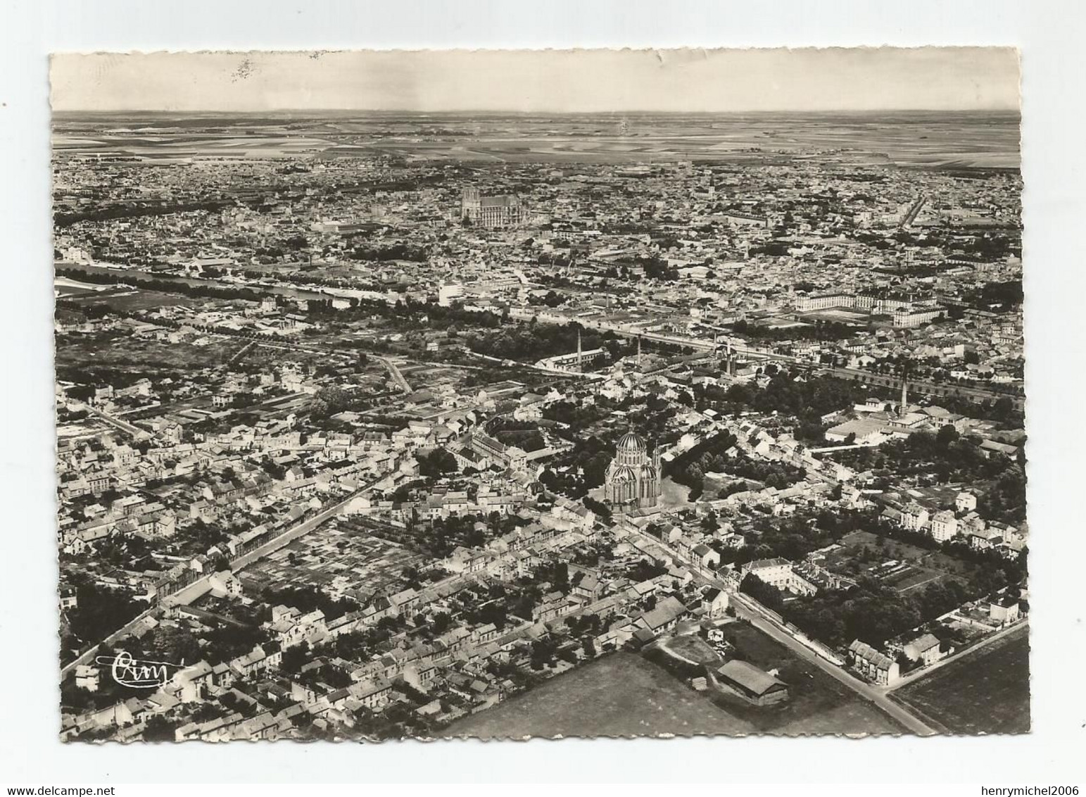 51 Marne Reims Vue Générale - Reims