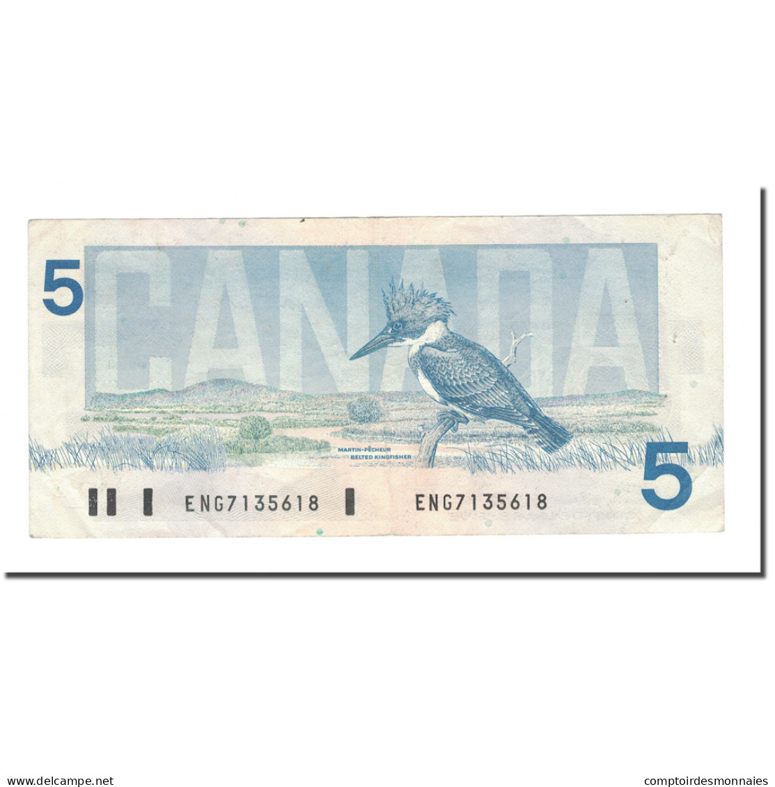 Billet, Canada, 5 Dollars, 1986, KM:95a2, TTB - Canada