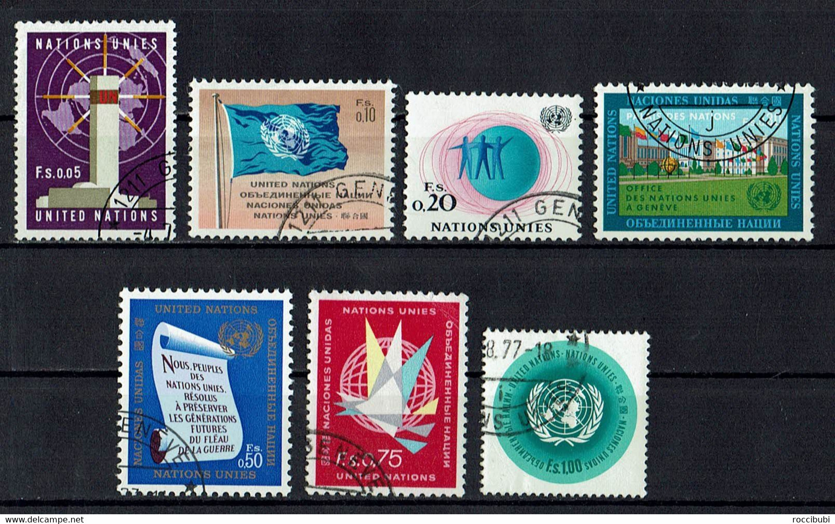 UNO Genf O - Used Stamps