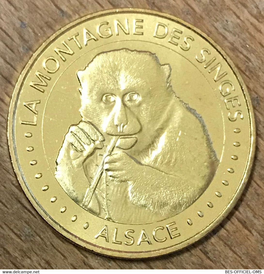 67 KINTZHEIM MONTAGNE DES SINGES LE MAGOT MDP 2018 MÉDAILLE MONNAIE DE PARIS JETON TOURISTIQUE MEDALS COINS TOKENS - 2018