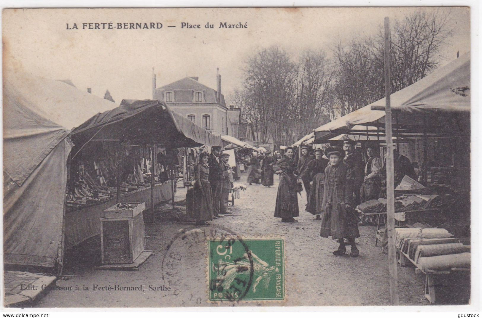 Sarthe - La Ferté-Bernard - Place Du Marché - La Ferte Bernard