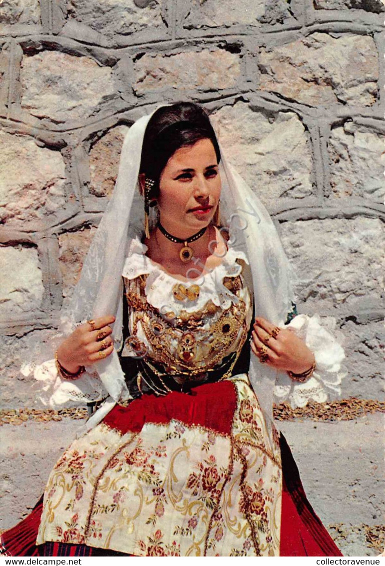 Cartolina Sardegna Costumi Sardi Pula 1969 (Cagliari) - Cagliari