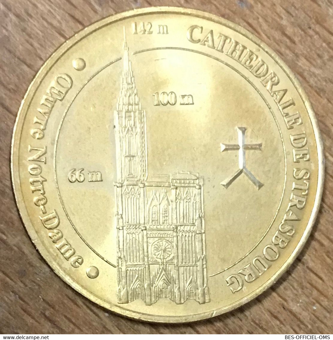 67 CATHÉDRALE DE STRASBOURG MDP 2005 MÉDAILLE SOUVENIR MONNAIE DE PARIS JETON TOURISTIQUE MEDALS COINS TOKENS - 2005