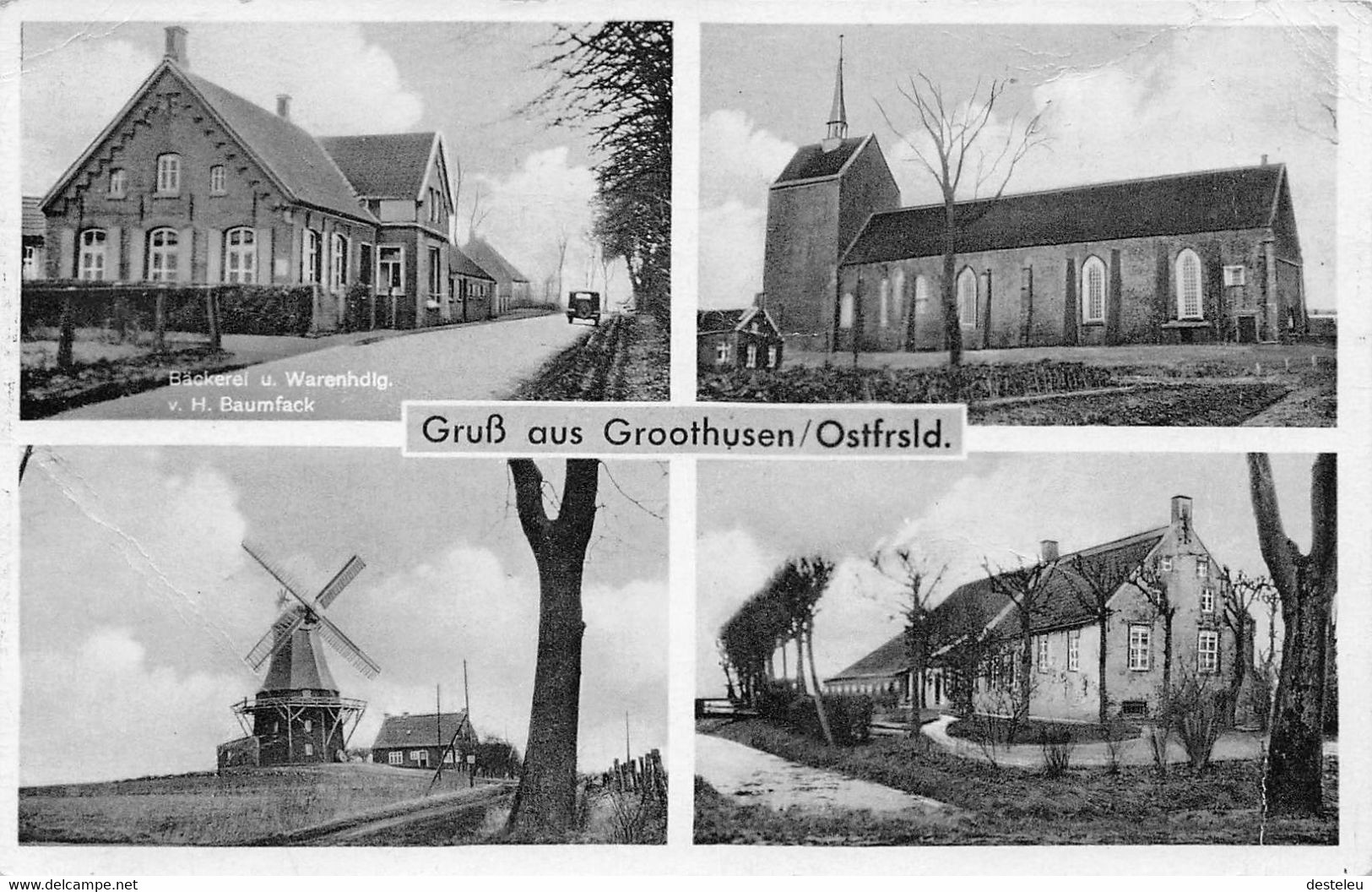 Gruss Aus Groothusen Ostfrsld @  Groothusen - Krummhoern