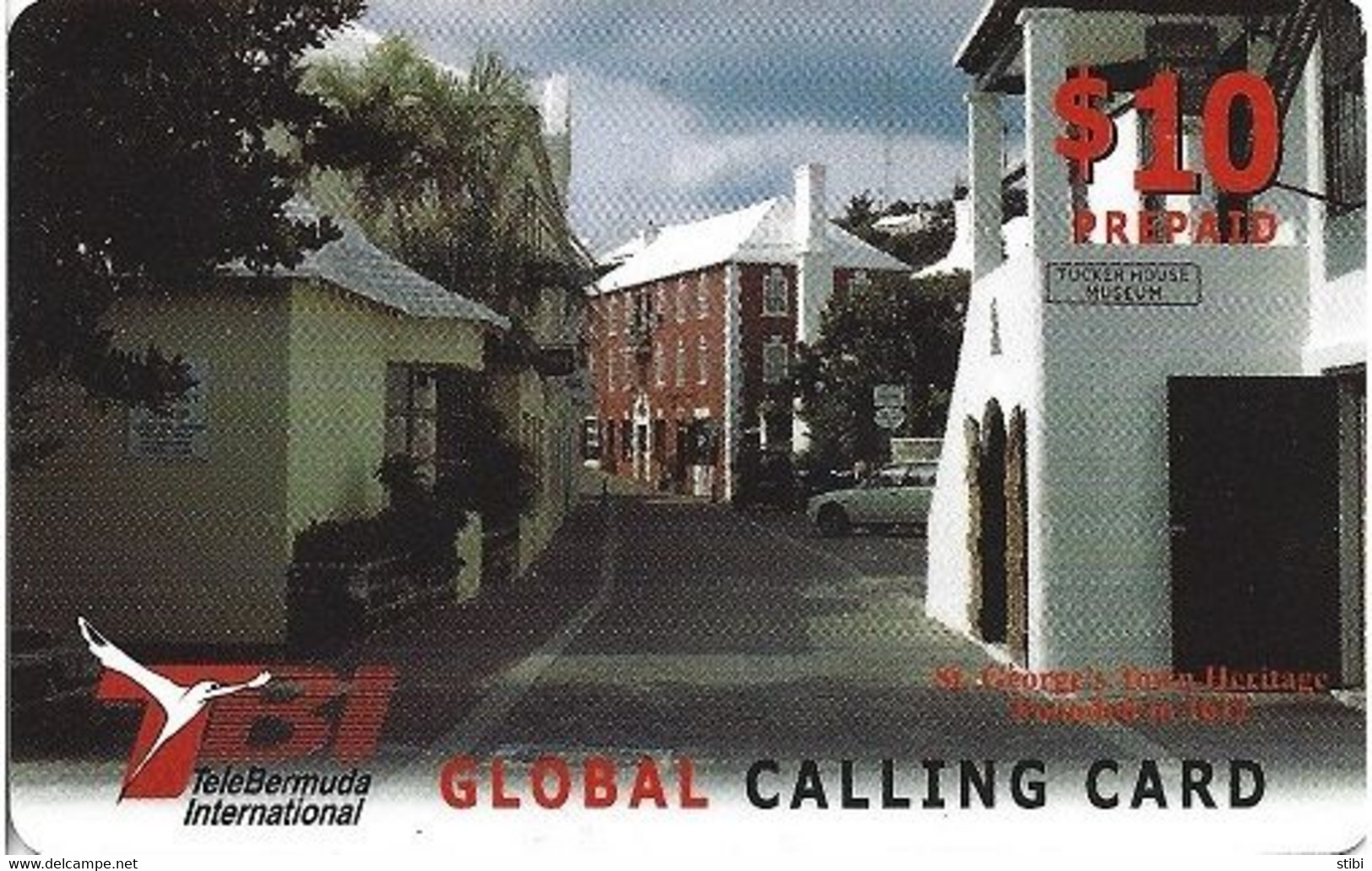 BERMUDA - ST. GEORGE TOWN HERITAGE - RED VALUE - Bermuda