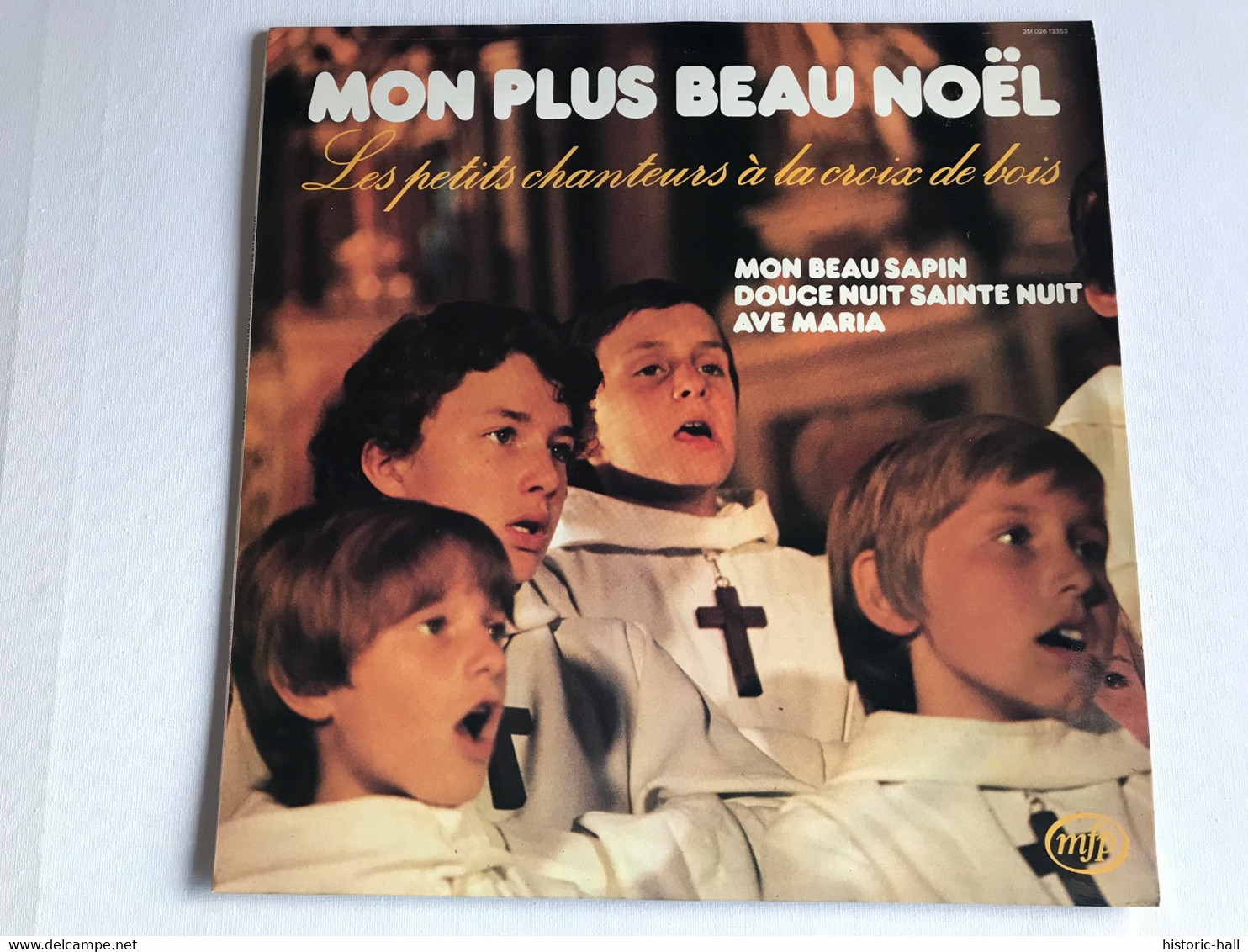 LES PETITS CHANTEURS A LA CROIX DE BOIS - Mon Plus Beau Noel - LP 1977 - Canciones Religiosas Y  Gospels