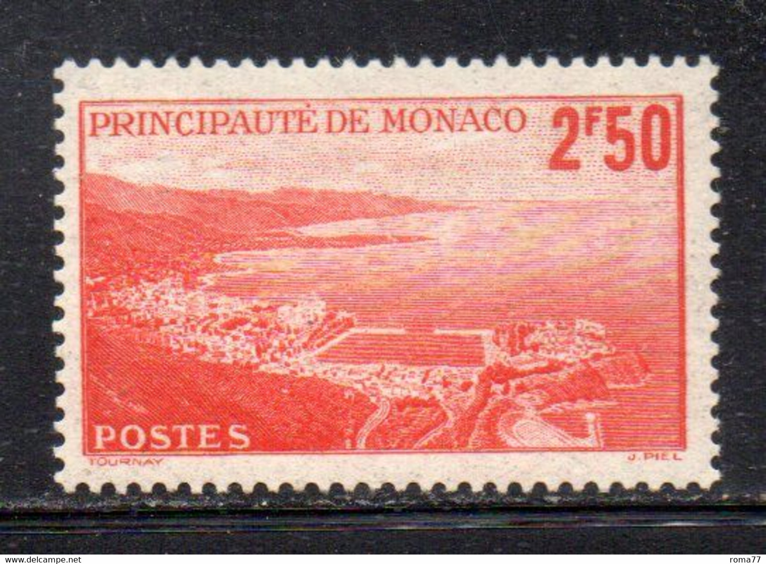 XP3121 - MONACO 1939 , Unificato N. 179  *  Linguella - Ungebraucht