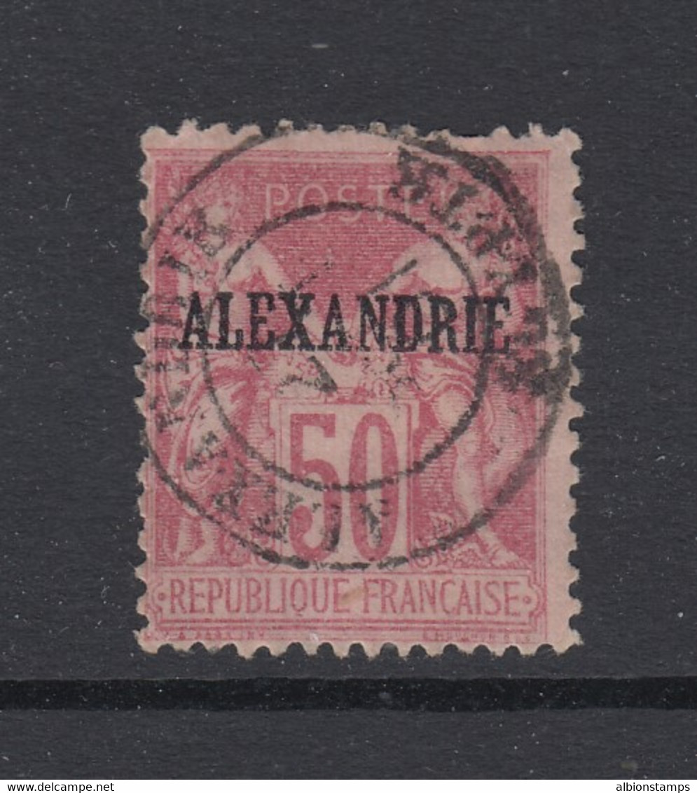 Alexandria (French Offices), Scott 12a (Yvert 14), Used - Oblitérés