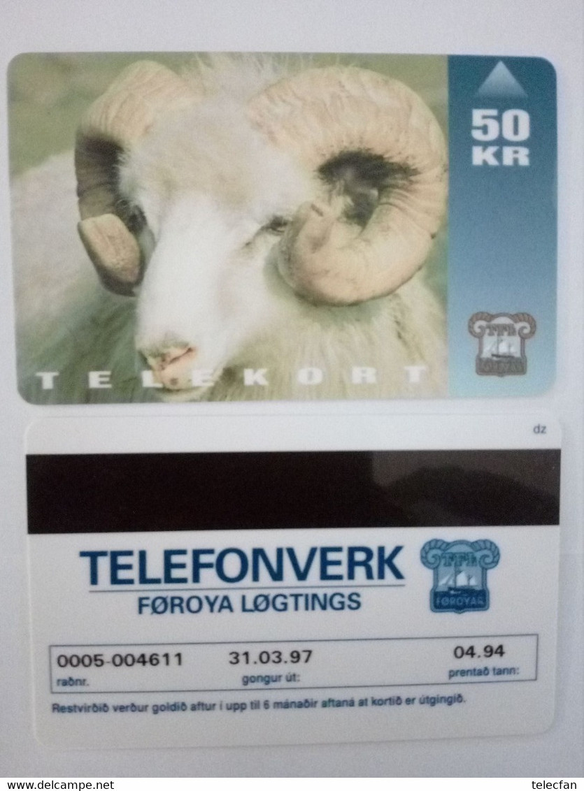 FEROES BELIER ARIES 50KR MINT NEUVE - Faroe Islands