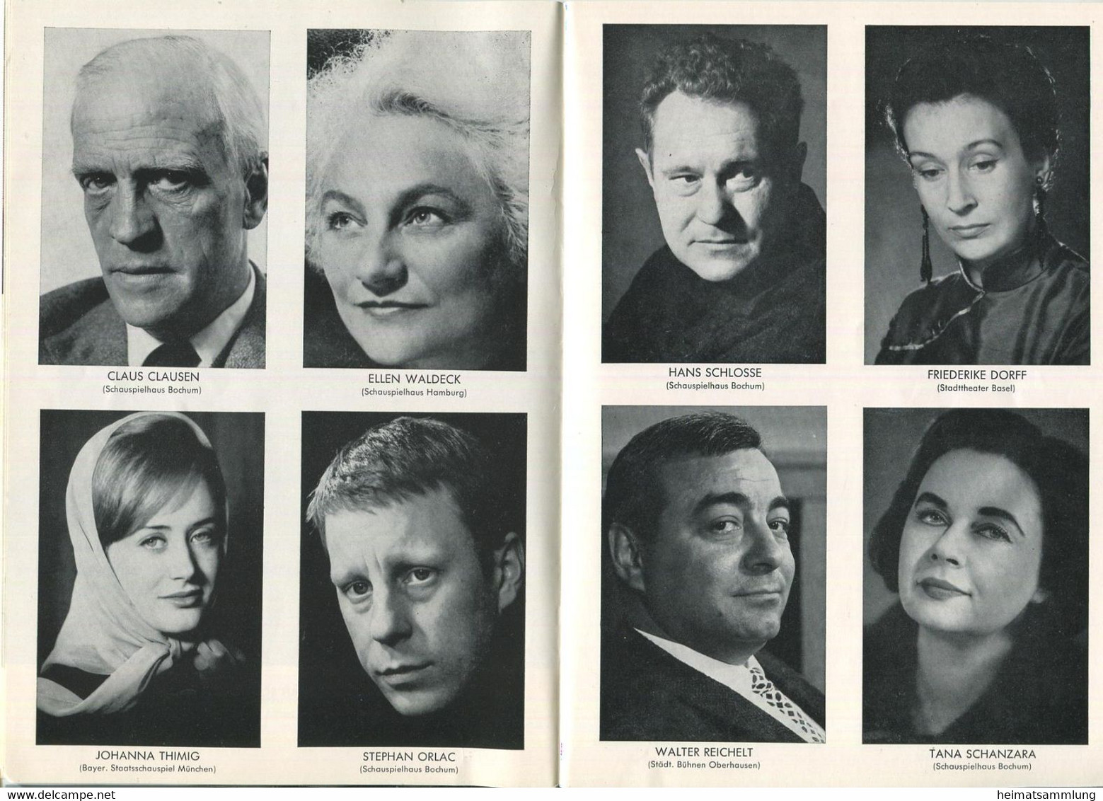 Deutschland - Wunsiedel - Luisenburg Festspiele 1966 - Programmheft 56 Seiten Mit Vielen Abbildungen - Titelbild Gerhard - Theater & Scripts