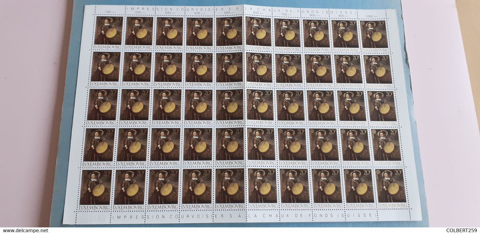 LUXEMBOURG EUROPA 1169/70  NEUFS XX.SUPERBES.¹ - Full Sheets