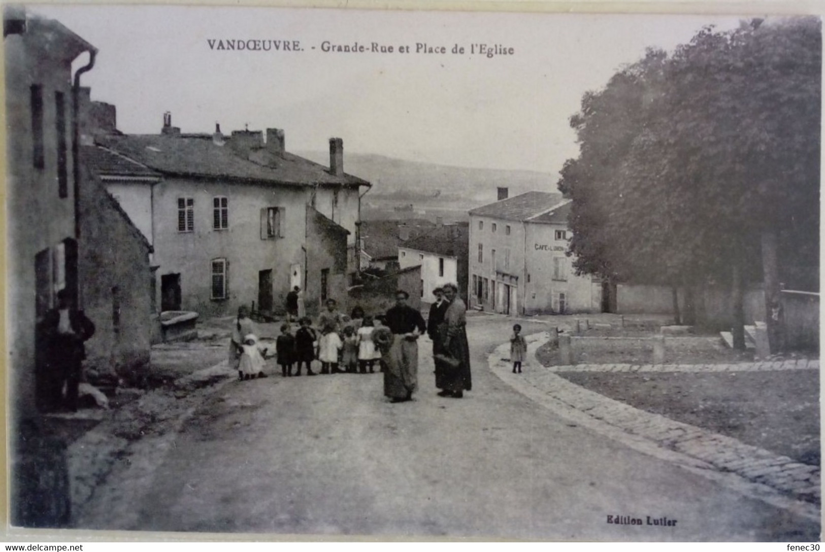 54 / Vandoeuvre  (Meurthe Et Moselle) Grande Rue Et Place De L'Eglise - Vandoeuvre Les Nancy