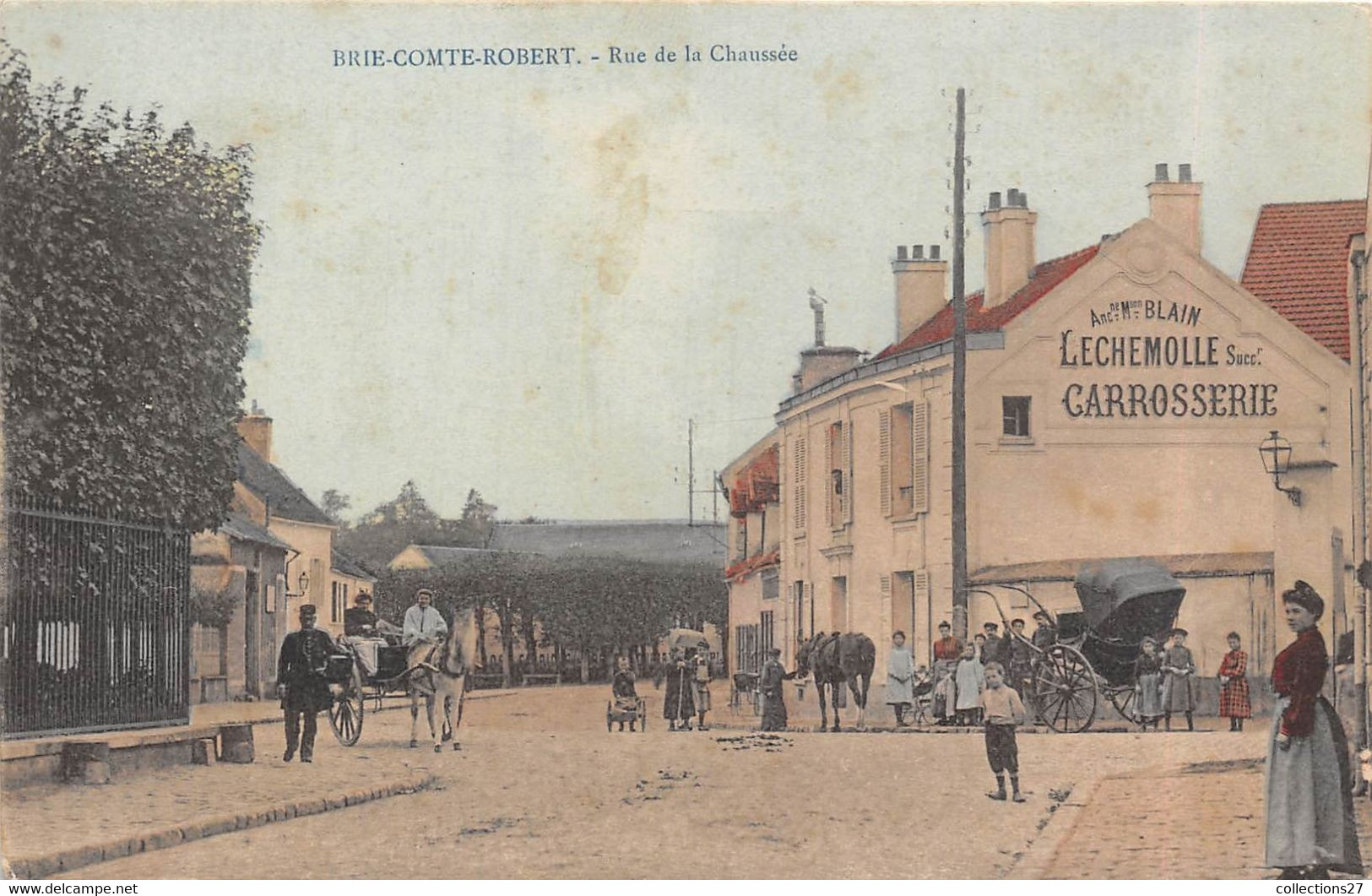 77-BRIE-CMOTE-ROBERT- RUE DE LA CHAUSSEE - Brie Comte Robert