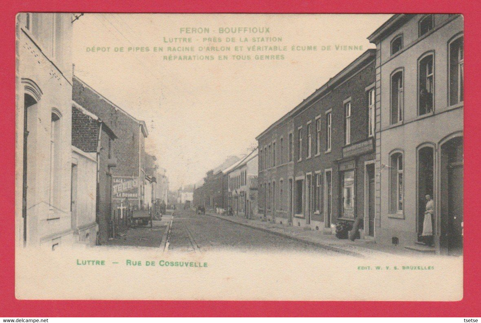 Luttre - Rue De Cossuvelle - 1906 ( Voir Verso ) - Pont-a-Celles