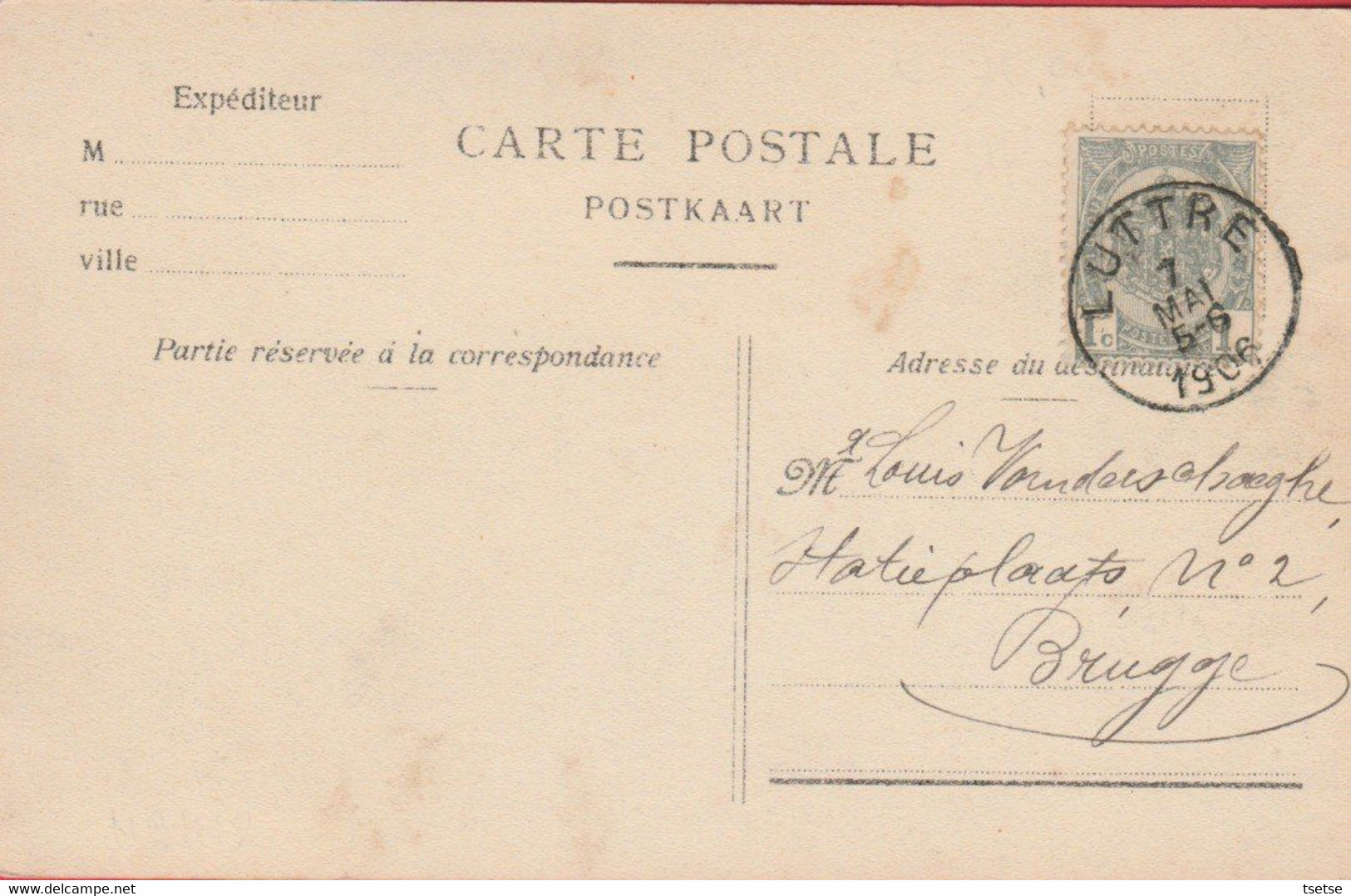Luttre - Rue De Cossuvelle - 1906 ( Voir Verso ) - Pont-a-Celles