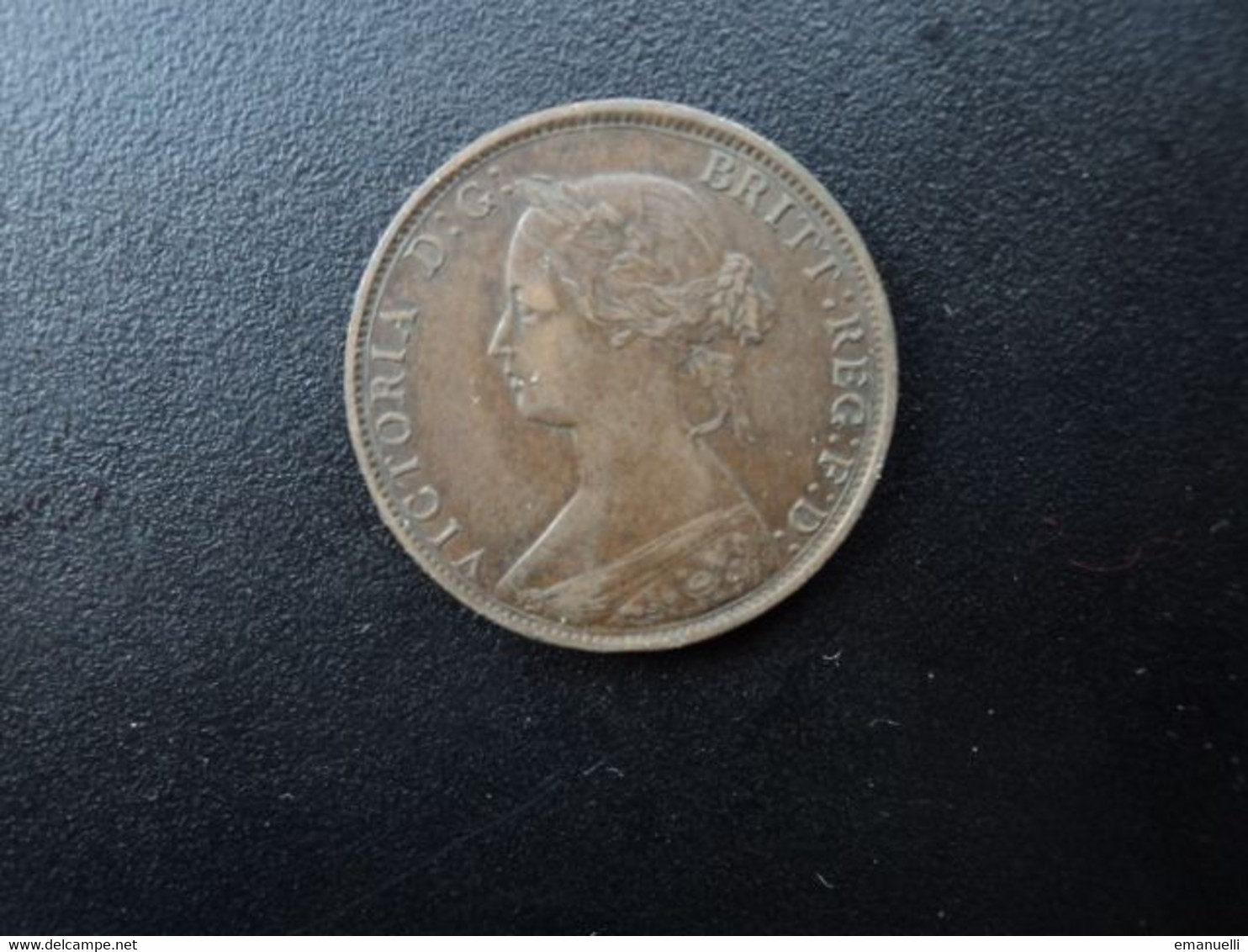 ROYAUME UNI : 1/2 PENNY  1862    KM 748.2    TTB(+) - C. 1/2 Penny