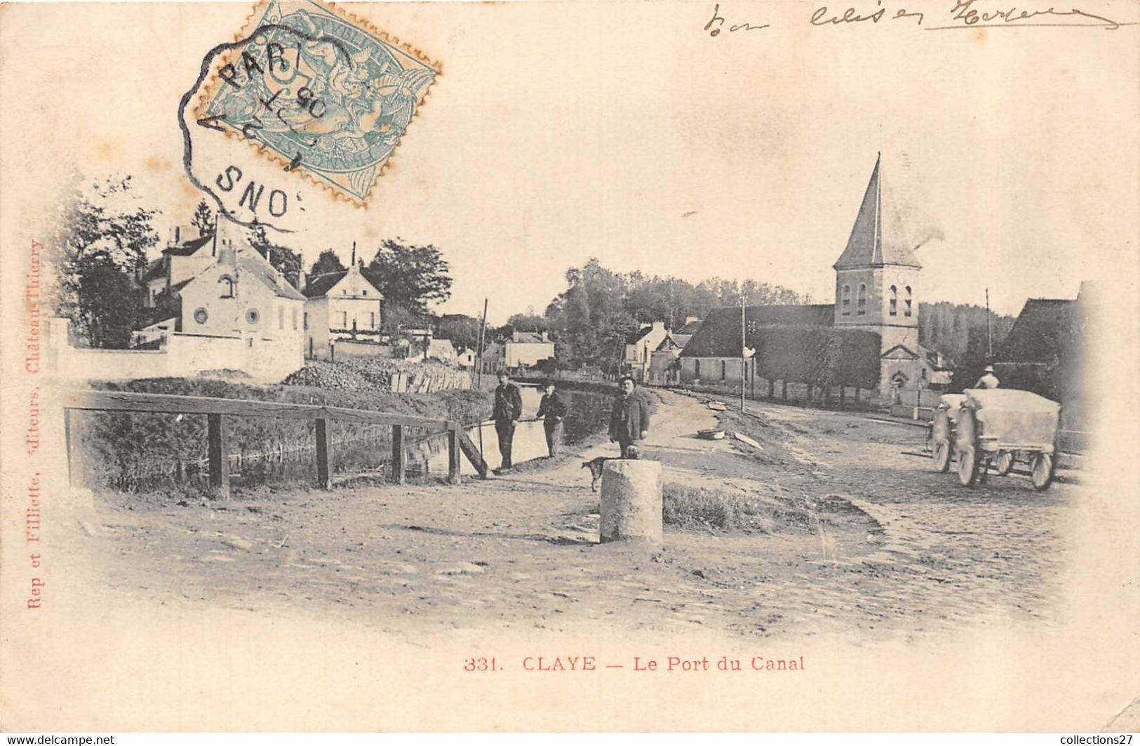 77-CLAYE- LE PORT DU CANAL - Claye Souilly