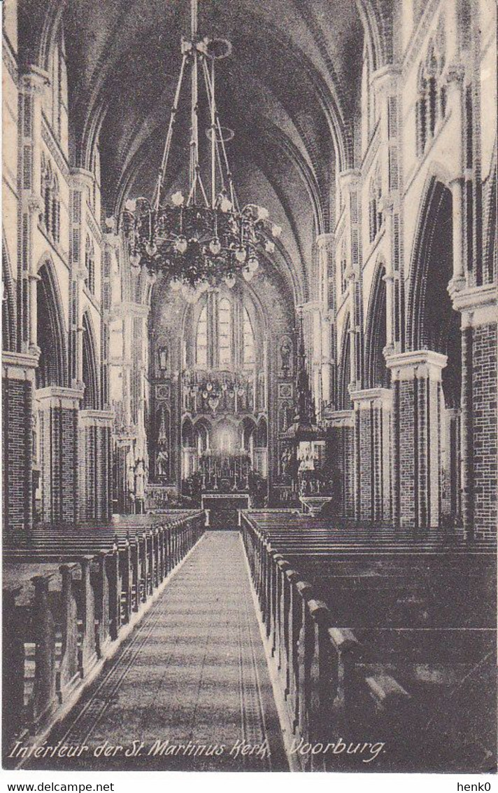 Voorburg Sint Martinus Kerk Interieur SN241 - Voorburg