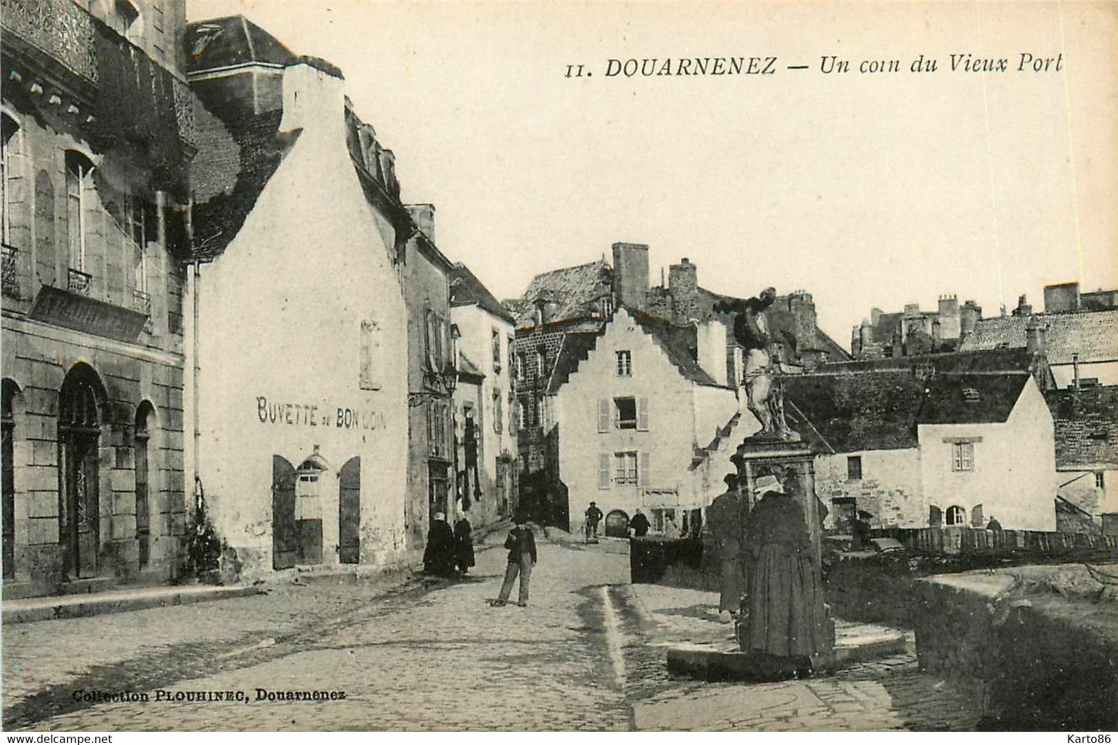 Douarnenez * Un Coin Du Vieux Port * Buvette Du Bon Coin * Rue - Douarnenez