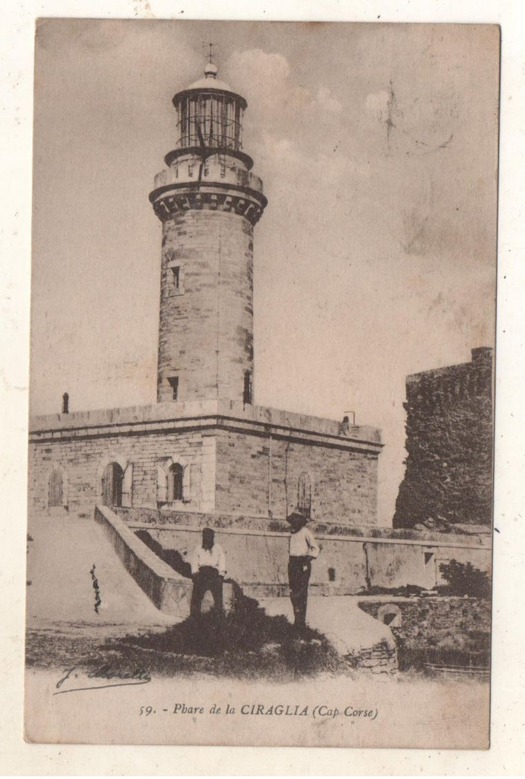 Phare De La CIRAGLIA   ( Cap Corse ) Collection De Luxe J MORETTI  BASTIA ( Corse ) - Other & Unclassified