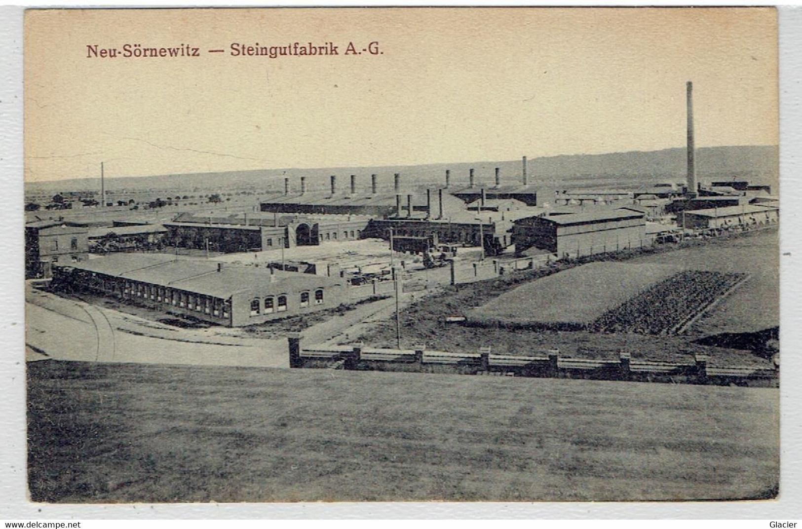 Neusörnewitz - Neu-Sörnewittz - Sachsen - Landkreis Meißen - Steingutfabrik A.-G. - Coswig