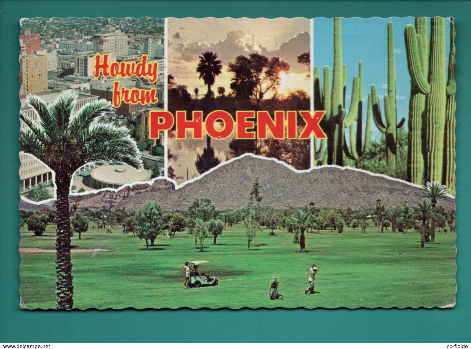 ÉTATS-UNIS . HOWDY FROM PHOENIX . MULTI-VUES - Ref. N°28718 - - Phoenix