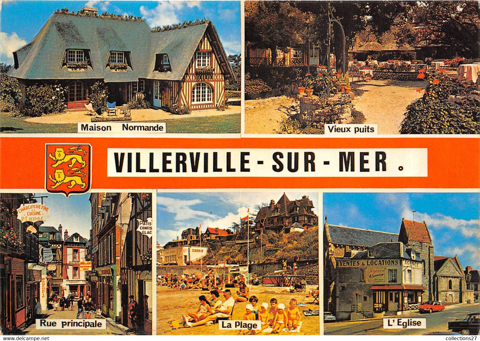 14-VILLERVILLE-SUR-MER- MULTIVUES - Villerville