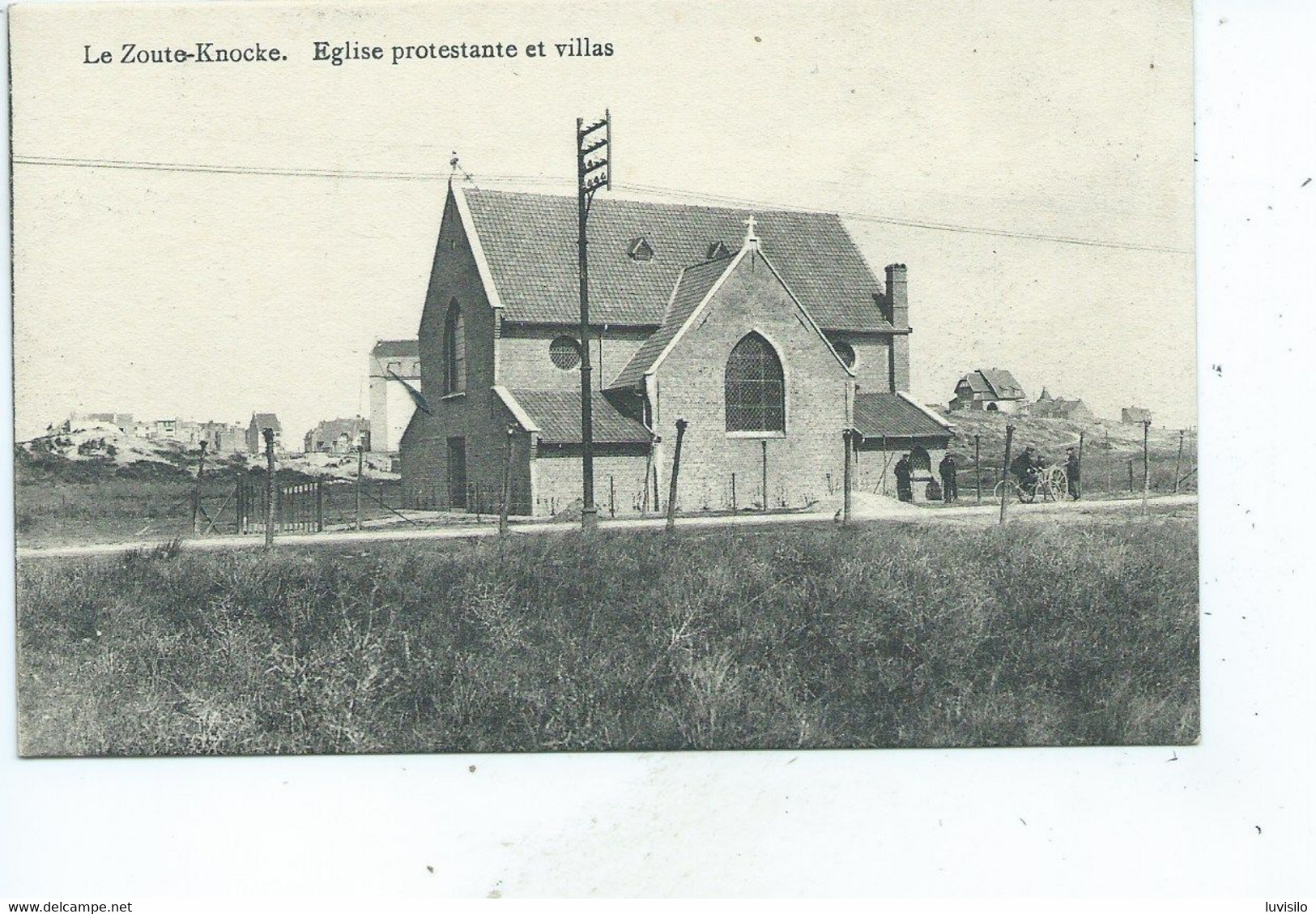 Knokke Eglise Protestante Et Villas - Knokke