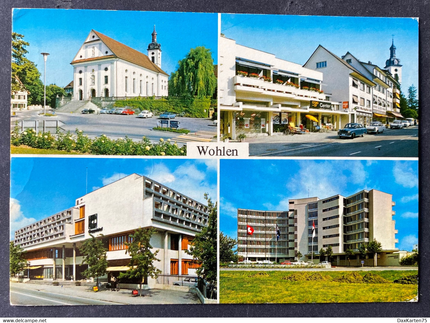 Wohlen AG / 4 Bild / Oldtimer Autos - Wohlen