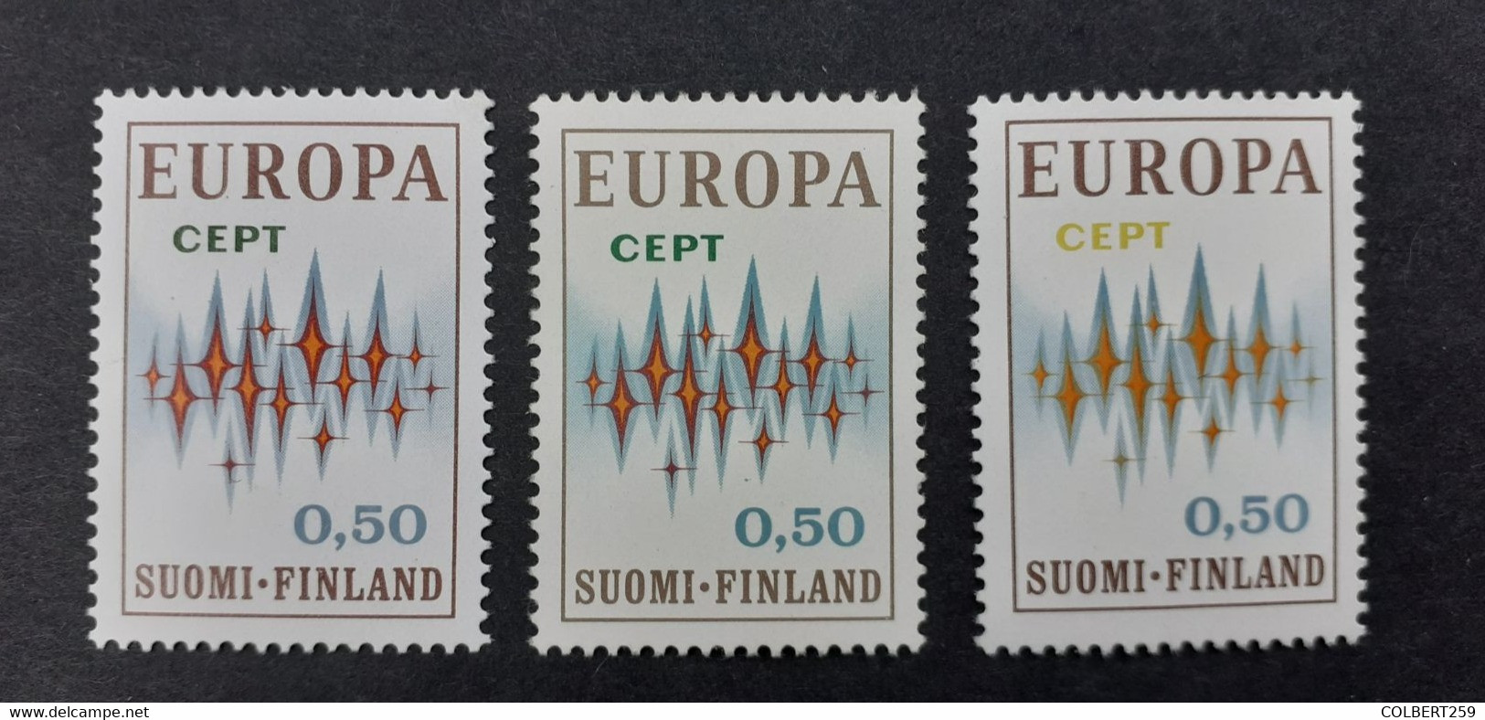 FINLANDE EUROPA VARIETES  NEUFS XX.SUPERBES.¹ - Variétés Et Curiosités