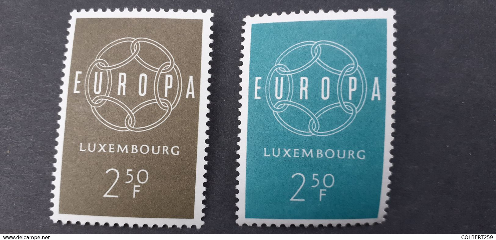 LUXEMBOURG EUROPA VARIETES  NEUFS XX.SUPERBES.¹ - Abarten & Kuriositäten