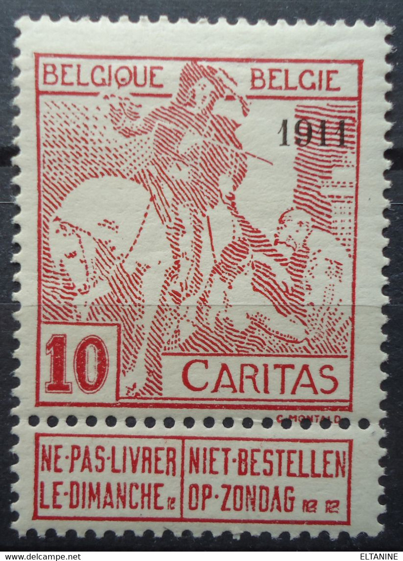 N°98 Mnh** Cote 45 Euros - 1910-1911 Caritas