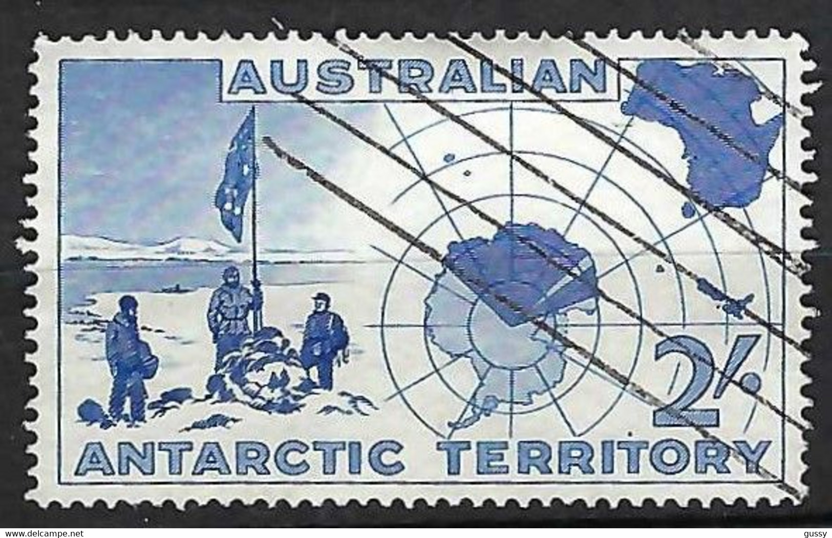 AUSTRALIE Terr. Antarctique 1957: Le Y&T 1 Obl. - Usados